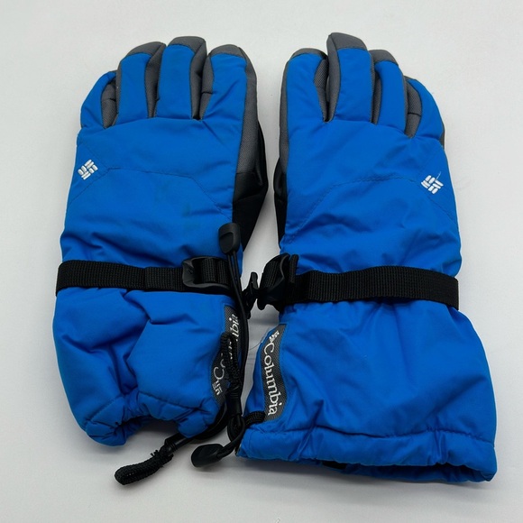 Men’s medium blue Columbia Winter Gloves Omni heat - Picture 1 of 6